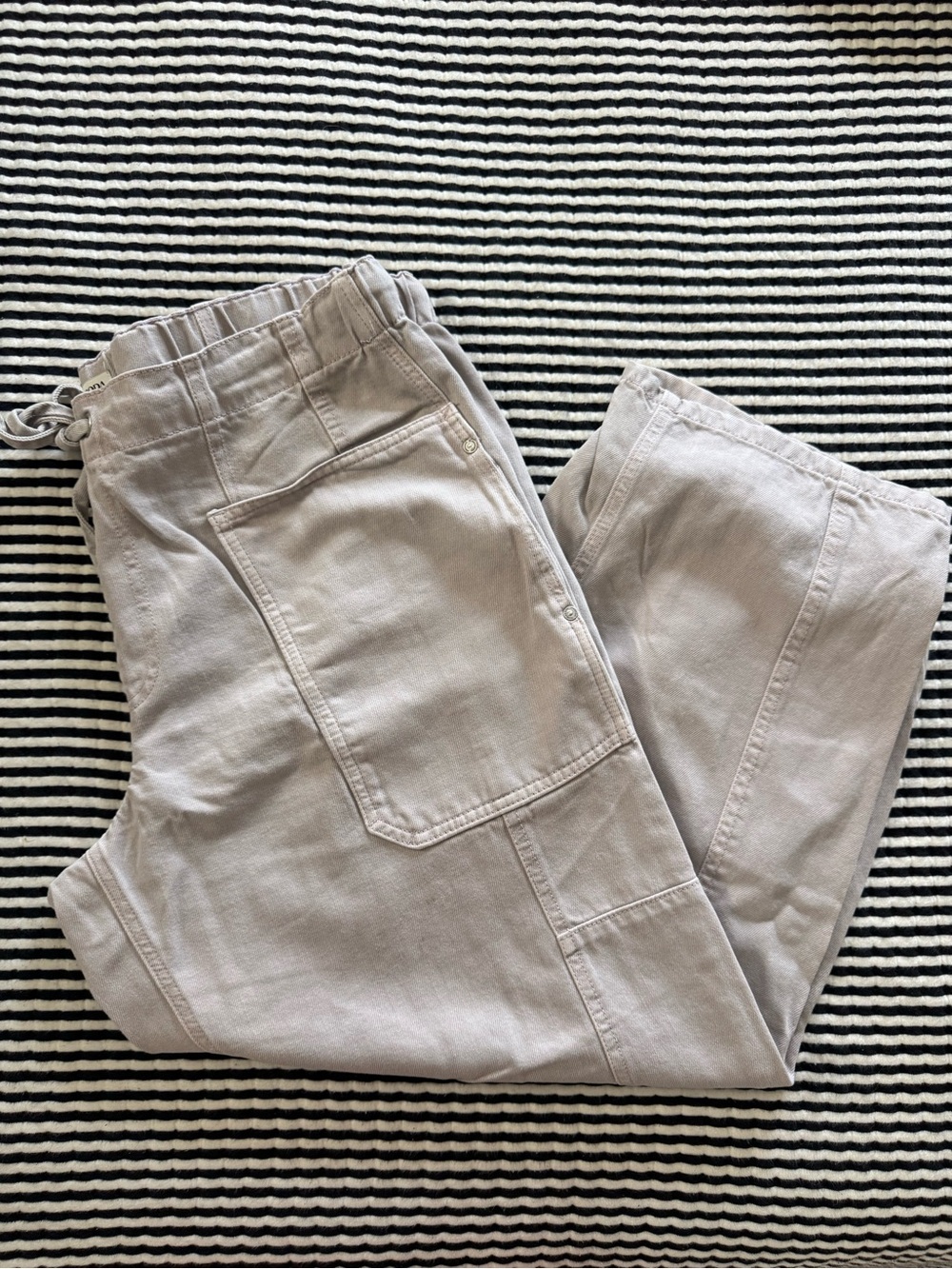 Dusty Mauve utility barrel pants - scotch & soda